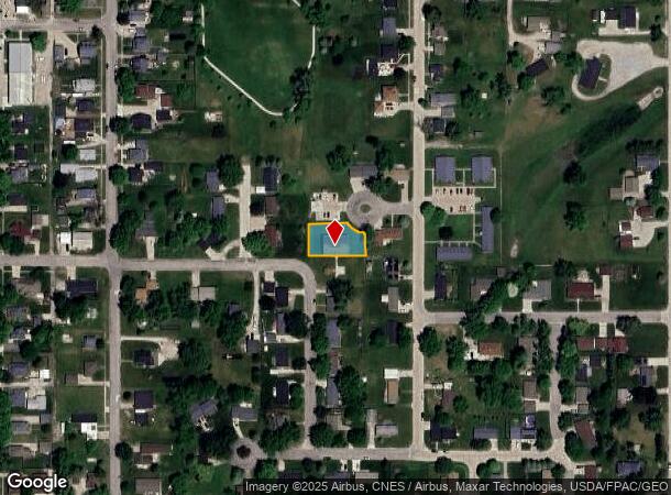  206 Harrison Ct, Baxter, IA Parcel Map