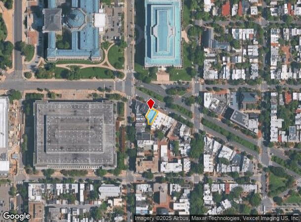  209 Pennsylvania Ave Se, Washington, DC Parcel Map