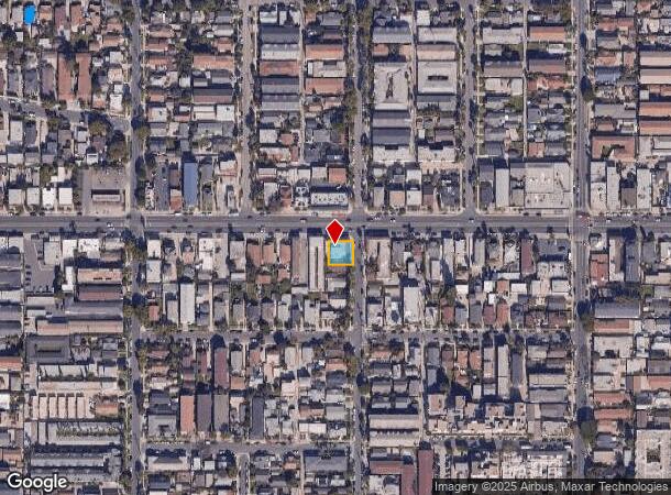  1736 E 7Th St, Long Beach, CA Parcel Map
