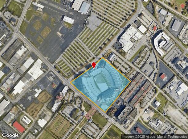  1125 George Rogers Blvd, Columbia, SC Parcel Map