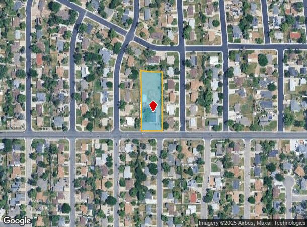 5939 W 64Th Ave, Arvada, CO Parcel Map