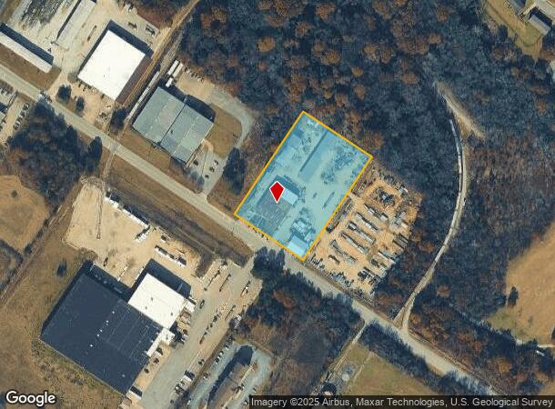 1617 Blanchard Blvd, Columbus, GA Parcel Map