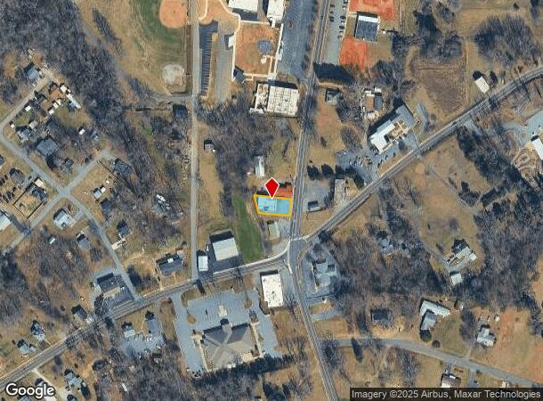 220 S Center St, Hildebran, NC Parcel Map