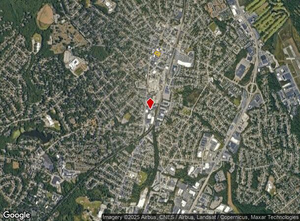  678 Washington St, Norwood, MA Parcel Map