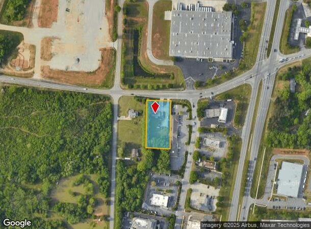  609 Gallimore Dairy Rd, High Point, NC Parcel Map