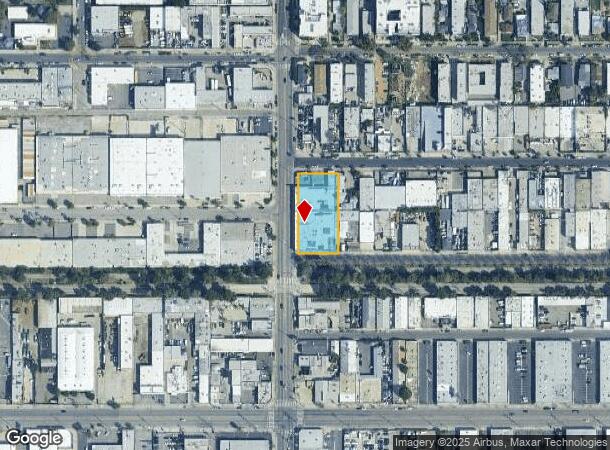 6100 Kester Ave, Van Nuys, CA Parcel Map