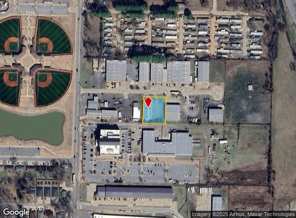  1319 Nabholz Ave, Conway, AR Parcel Map