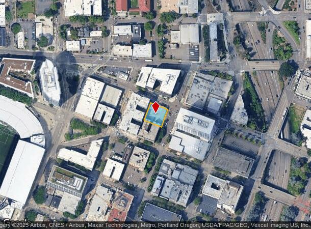  1604 Sw Alder St, Portland, OR Parcel Map