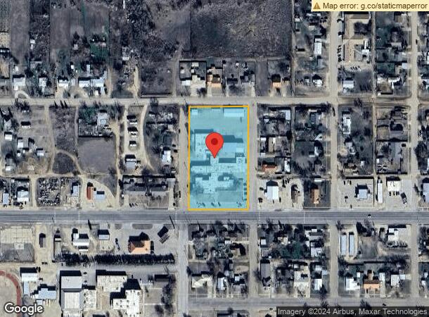  710 W Main St, Crosbyton, TX Parcel Map