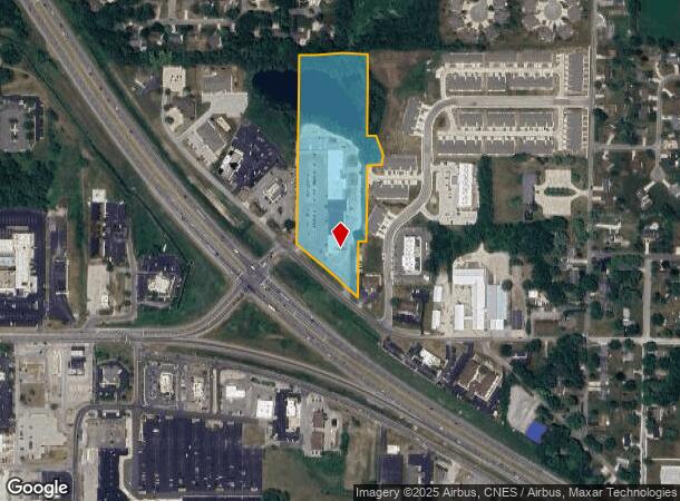  3171 E Center Street Ext, Warsaw, IN Parcel Map