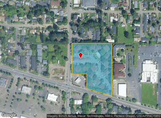 4008 Se 174Th Ave, Portland, OR Parcel Map