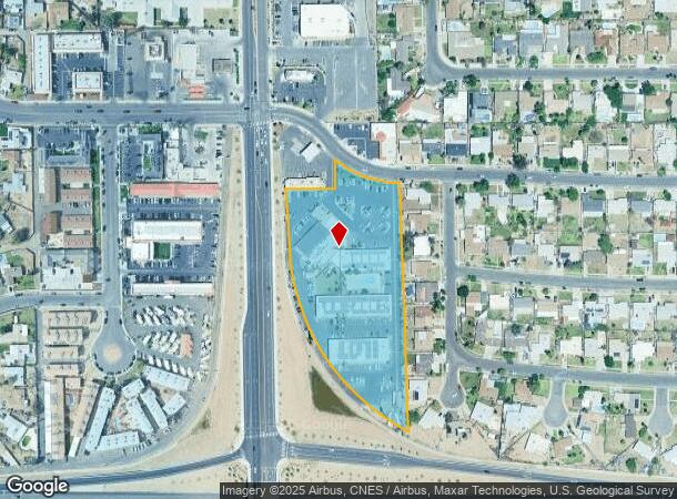 1425 Ocotillo Dr, El Centro, CA Parcel Map