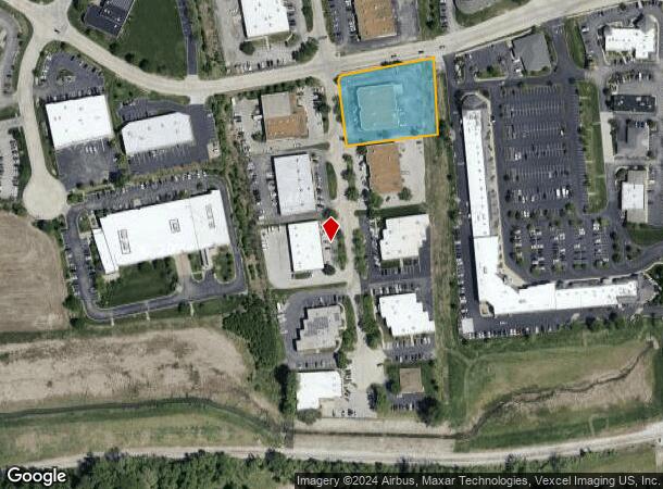  202 Chesterfield Industrial Blvd, Chesterfield, MO Parcel Map