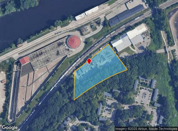  845 Chestnut St Sw, Grand Rapids, MI Parcel Map