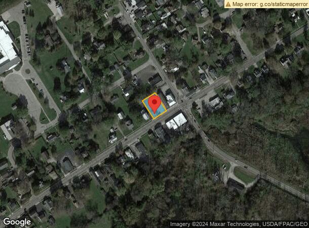  108-111 W Main St, Medway, OH Parcel Map