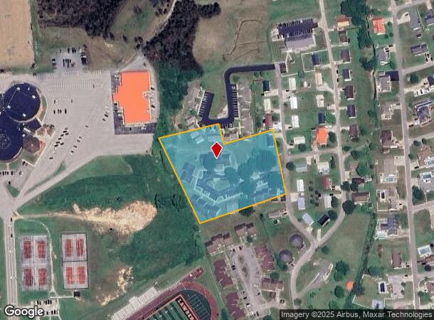 1315 Pearl St, Louisa, KY Parcel Map
