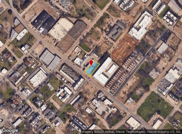 1818 S Ervay St, Dallas, TX Parcel Map
