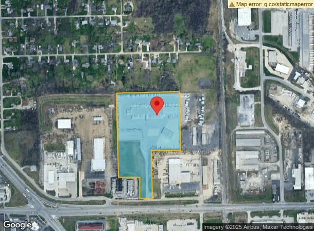  2626 W Coliseum Blvd, Fort Wayne, IN Parcel Map