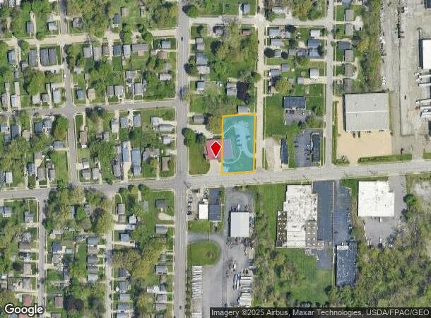  1277 E Archwood Ave, Akron, OH Parcel Map