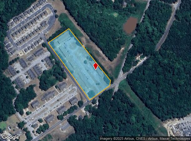  E Pine St, Swainsboro, GA Parcel Map