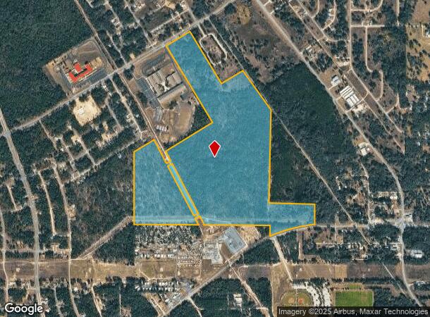 6906 N Lecanto Hwy, Beverly Hills, FL Parcel Map