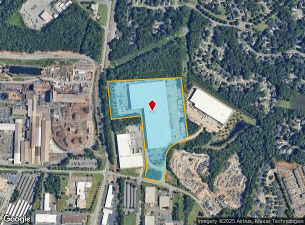  5600 David Cox Rd, Charlotte, NC Parcel Map