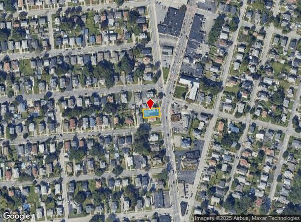 481 Pontiac Ave, Cranston, RI Parcel Map