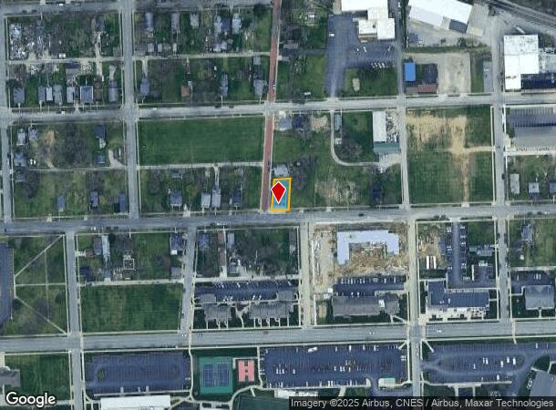  1221 E Wayne St, Fort Wayne, IN Parcel Map