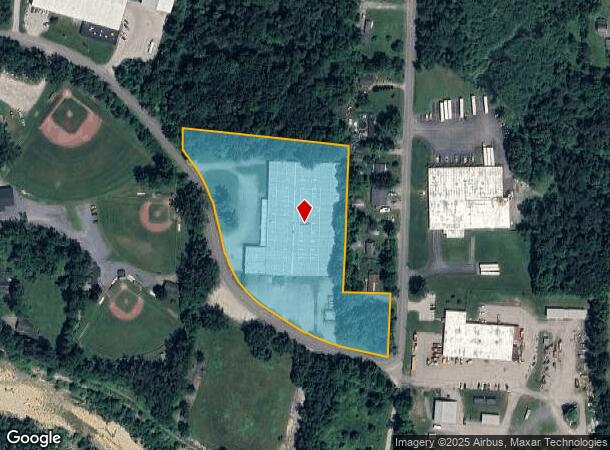  222 Bowen Rd, Bennington, VT Parcel Map