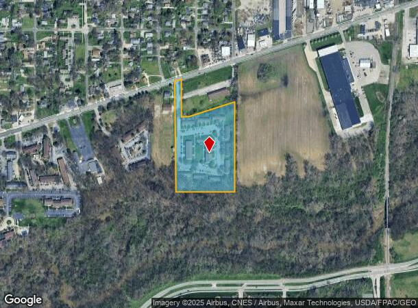  3121 Airport Hwy, Toledo, OH Parcel Map