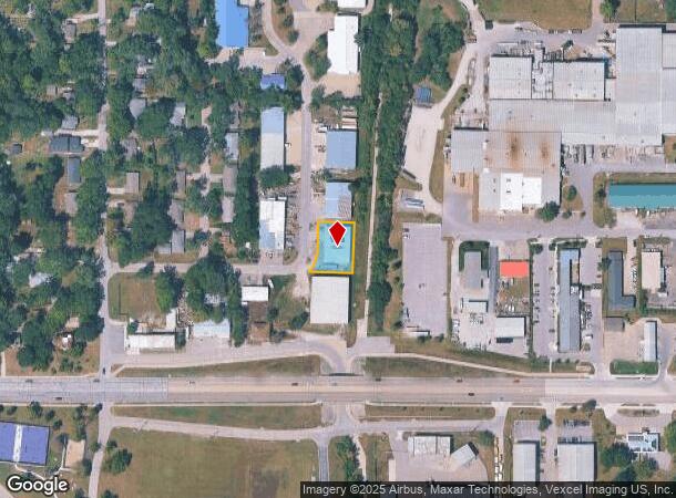 2220 Delaware St, Lawrence, KS Parcel Map
