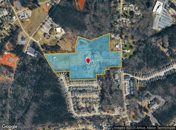  415 Lexington Ave, Chapin, SC Parcel Map