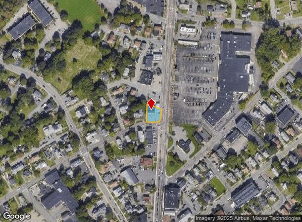  663 Washington St, Stoughton, MA Parcel Map