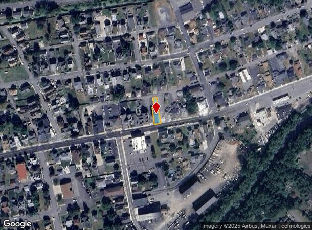 524 Main St, Olyphant, PA Parcel Map