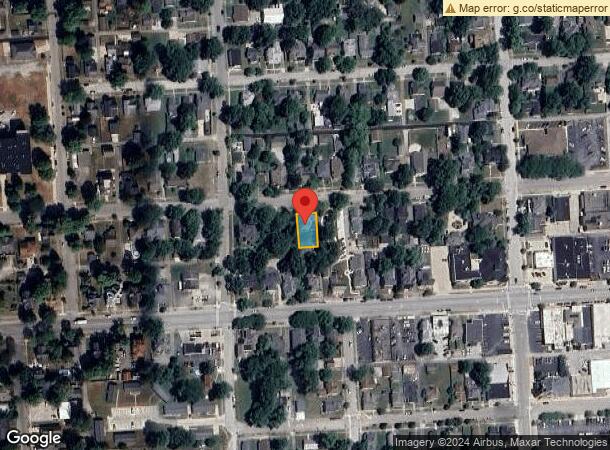  303 W North St, Greenfield, IN Parcel Map