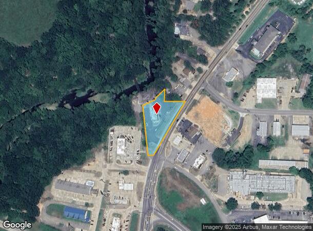 1222 S Rogers St, Clarksville, AR Parcel Map