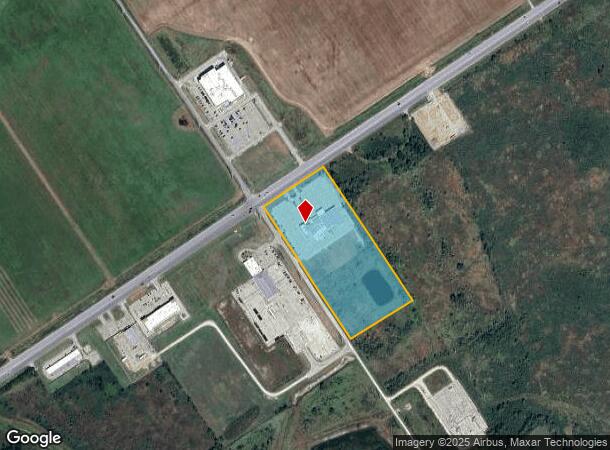 6600 7Th St, Bay City, TX Parcel Map