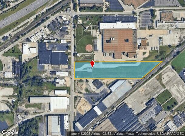 1151 E 222Nd St, Euclid, OH Parcel Map