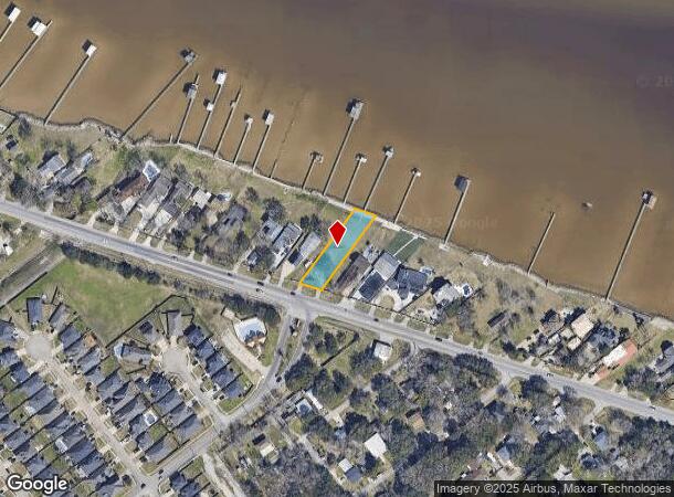5027 W Bayshore Dr, Bacliff, TX Parcel Map