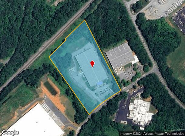  6205 Corporate Park Dr, Browns Summit, NC Parcel Map