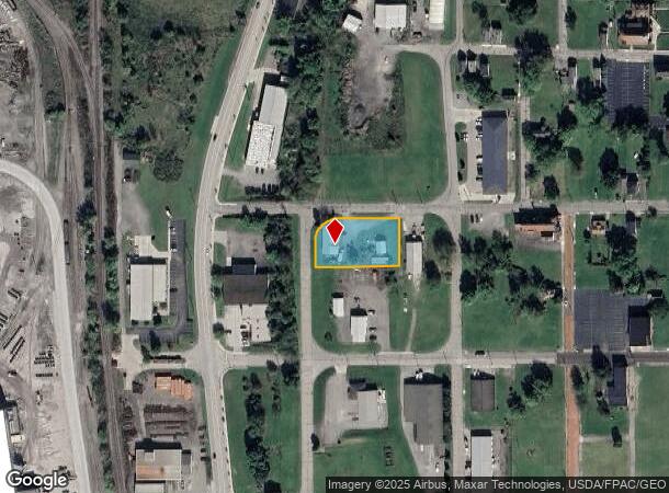 1151 Overlook Ave, Farrell, PA Parcel Map