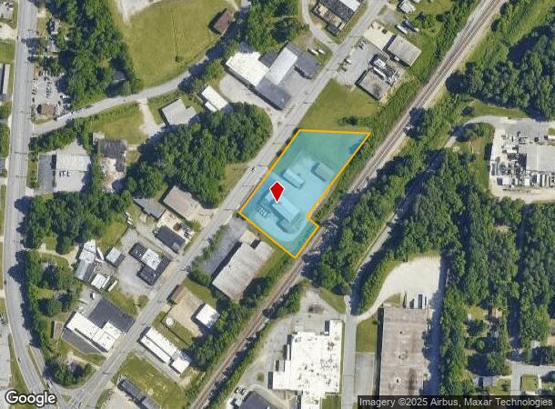 2411 W English Rd, High Point, NC Parcel Map