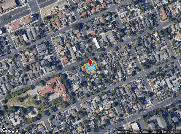  1294 Jackson St, Santa Clara, CA Parcel Map