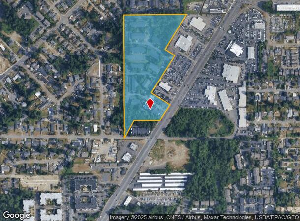 10710 Evergreen Way, Everett, WA Parcel Map