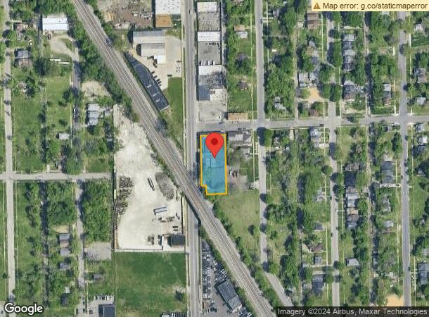  19250 John R St, Highland Park, MI Parcel Map