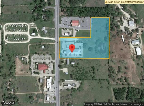  1632 N Texana St, Hallettsville, TX Parcel Map