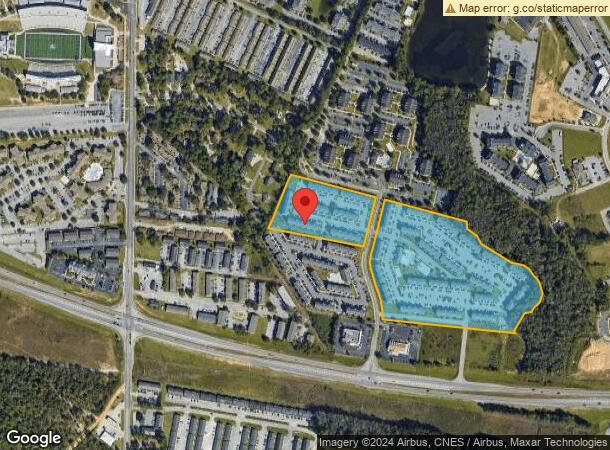  1400 Statesboro Place Cir, Statesboro, GA Parcel Map