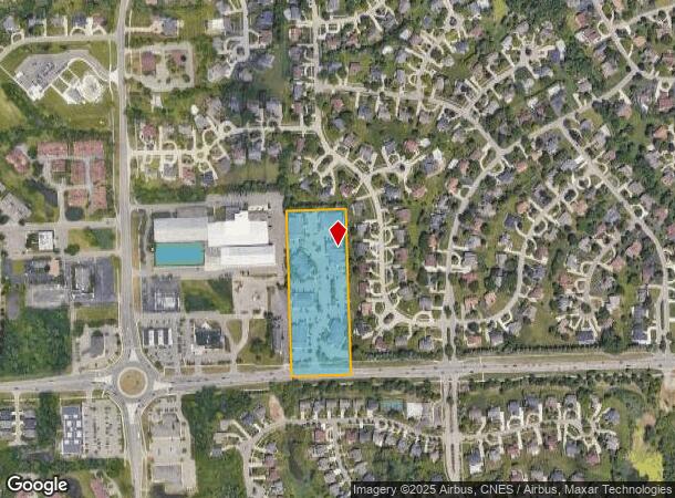 6024 W Maple Rd, West Bloomfield, MI Parcel Map