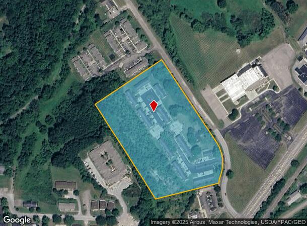 402 Columbia Ct, Cambridge, OH Parcel Map