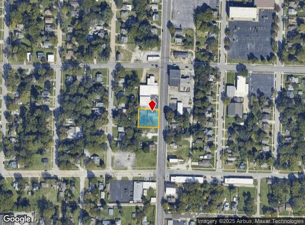  2027 N National Ave, Springfield, MO Parcel Map